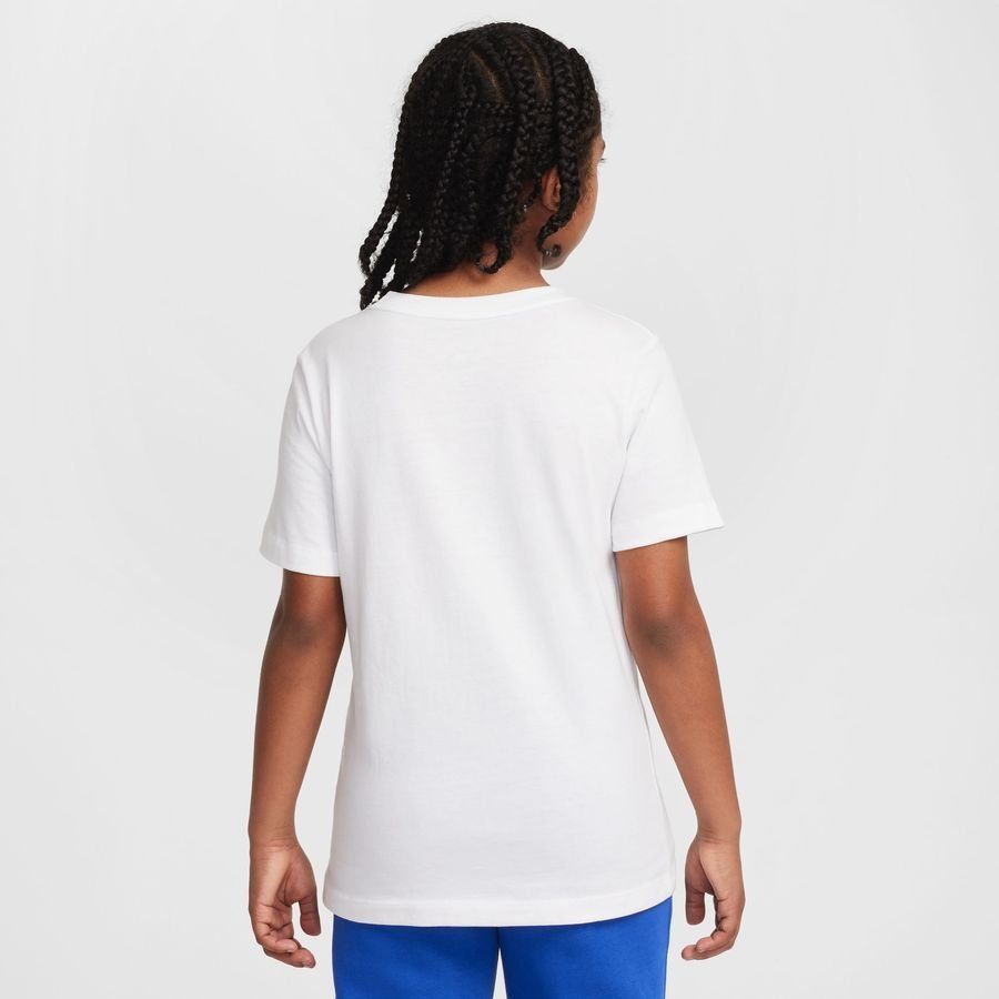 Paris Saint Germain T-Shirt Crest - White Kids-SoccerKits Hub | Buy Soccer Jerseys Online